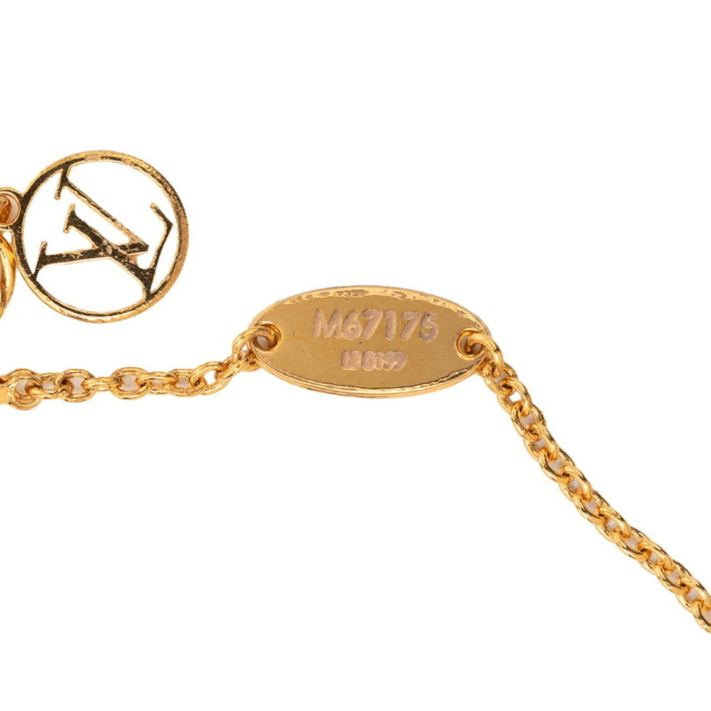 LOUIS VUITTON Gold Charm Bracelet - Picture 7 of 7